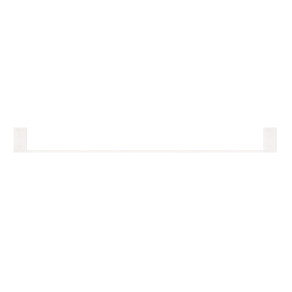 CELIA SINGLE TOWEL RAIL 800MM BRUSHED NICKEL (NR4630BN)