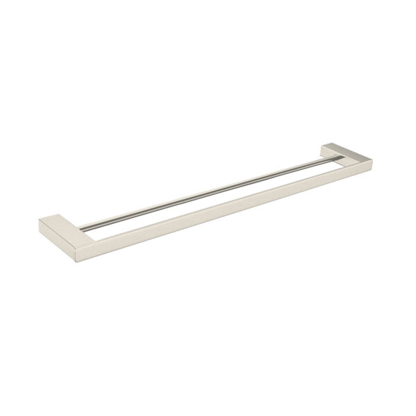 CELIA DOUBLE TOWEL RAIL 800MM BRUSHED NICKEL (NR4630dBN)