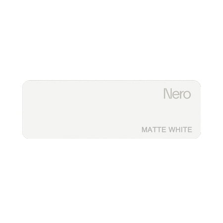 Matte White Colour Sample Plate (NR514234MW)