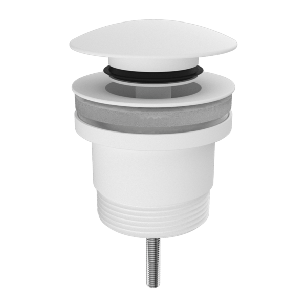 UNIVERSAL POP UP WASTE MATTE WHITE (NRA706MW)