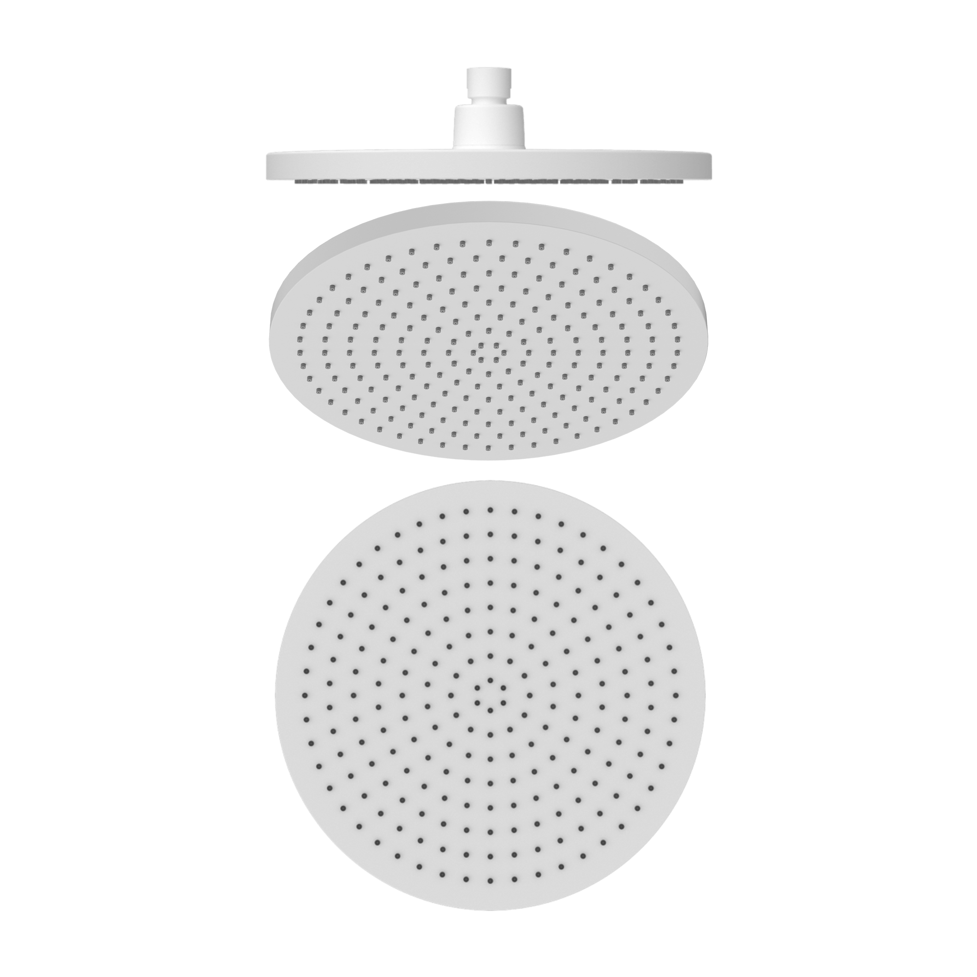 230MM AIR SHOWER HEAD MATTE WHITE (NR508076MW)