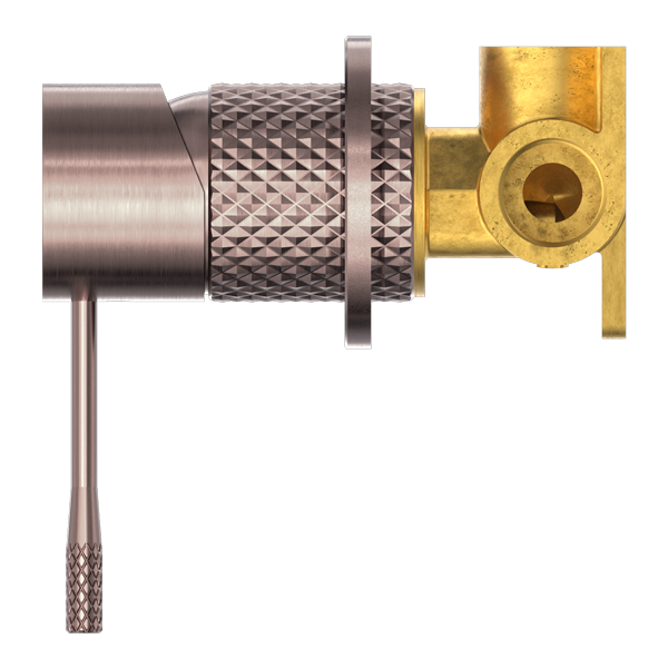 OPAL SHOWER MIXER WITH 60MM PLATE BRUSHED BRONZE (NR251909hBZ)