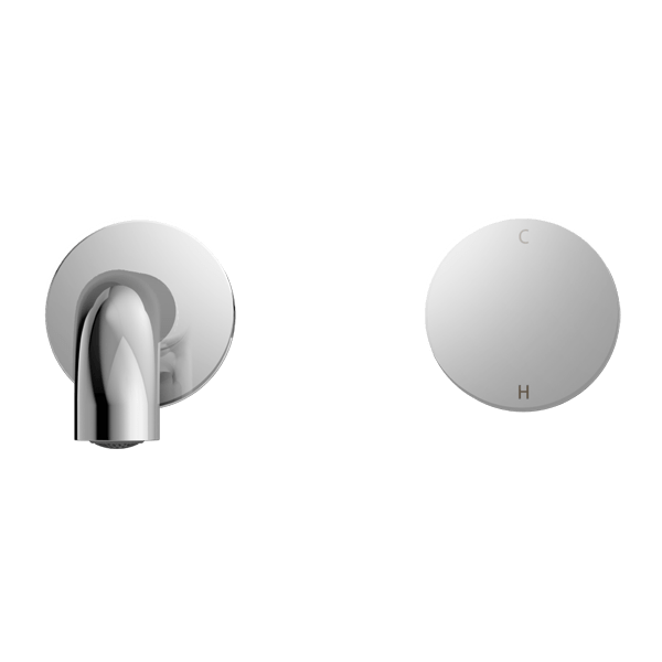 KARA PROGRESSIVE WALL BASIN/BATH SET 120/160/185/230/260 MM SPOUT CHROME (NR271907a120/160/185/230/260 CH)