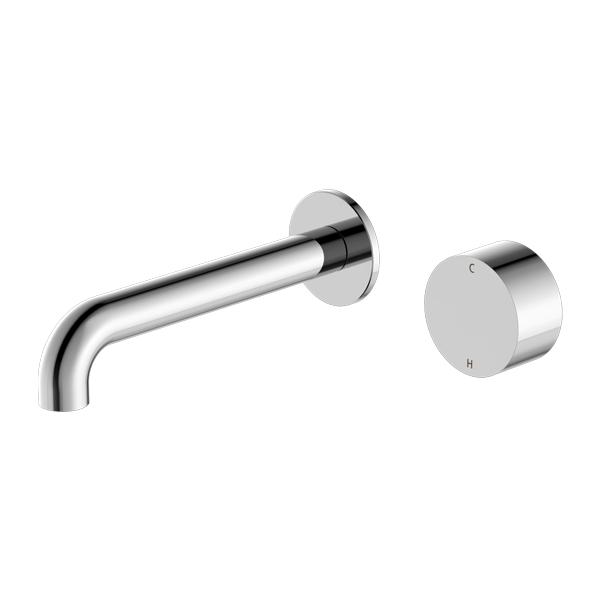 KARA PROGRESSIVE WALL BASIN/BATH SET 120/160/185/230/260 MM SPOUT CHROME (NR271907a120/160/185/230/260 CH)