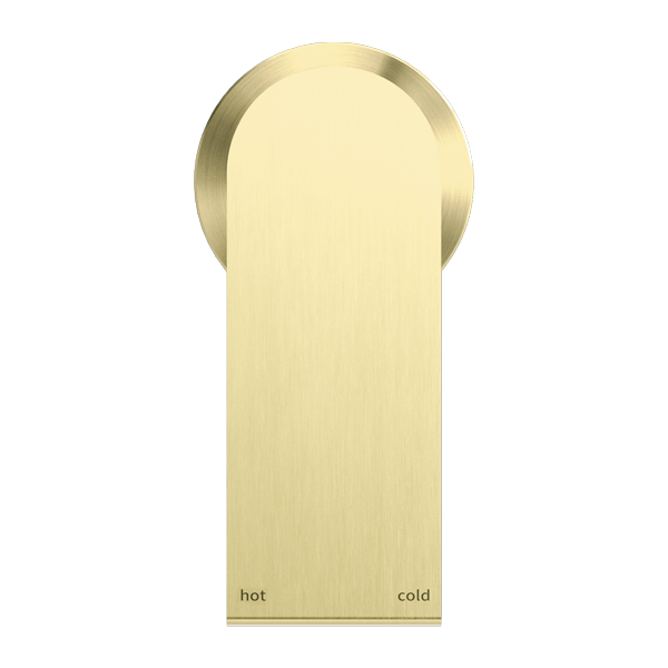 BIANCA SHOWER MIXER WITH 60MM PLATE BRUSHED GOLD (NR321511hBG)