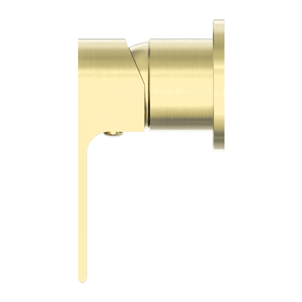BIANCA SHOWER MIXER WITH 60MM PLATE BRUSHED GOLD (NR321511hBG)