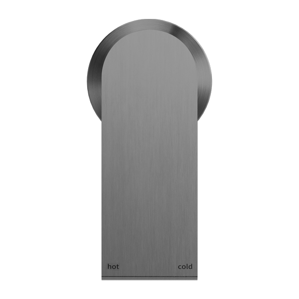 BIANCA SHOWER MIXER WITH 60MM PLATE GUN METAL (NR321511hGM)