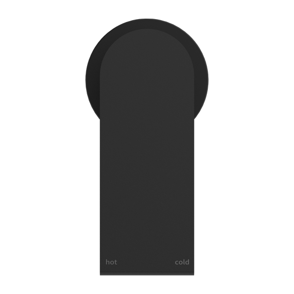 BIANCA SHOWER MIXER WITH 60MM PLATE MATTE BLACK (NR321511hMB)