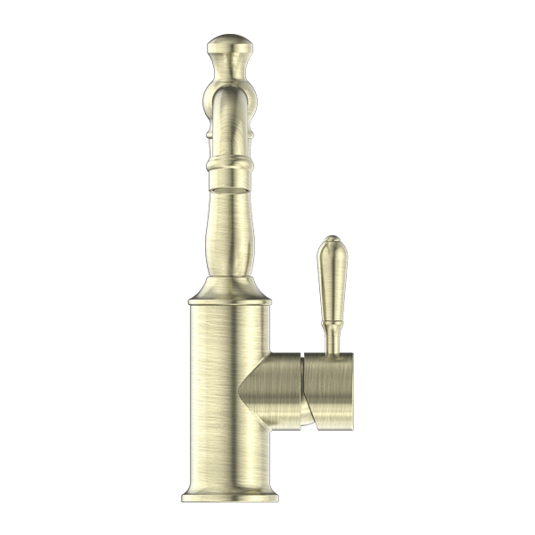 York Basin Mixer With Metal Lever Mixer Tap Faucet Single Handle Bathroom Faucet AGED BRASS (NR69210102AB)