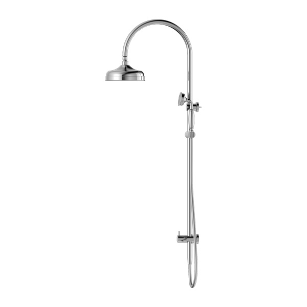 YORK TWIN SHOWER WITH METAL HAND SHOWER CHROME (NR69210502CH)