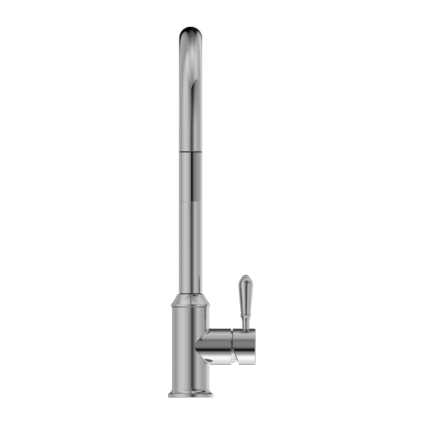 YORK PULL OUT SINK MIXER WITH VEGIE SPRAY FUNCTION WITH METAL LEVER CHROME (NR69210802CH)