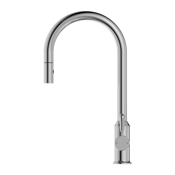 YORK PULL OUT SINK MIXER WITH VEGIE SPRAY FUNCTION WITH METAL LEVER CHROME (NR69210802CH)