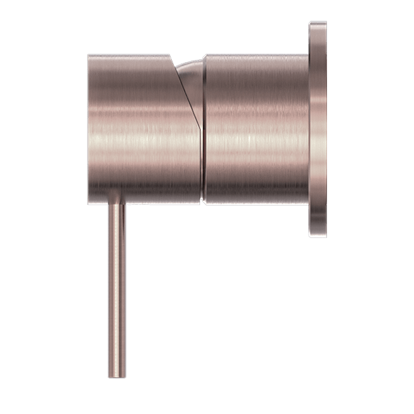 MECCA VALVE KIT SINGLE HANDLE SHOWER VALVE BODY REPLACEMENT SINGLE FUNCTION ROUGH-IN VALVE WITH 60MM PLATE BRUSHED BRONZE (NR221911hBZ)