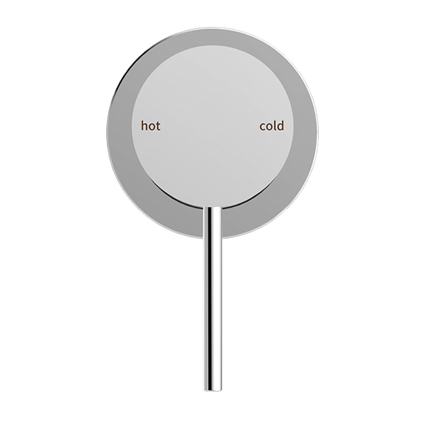 MECCA VALVE KIT SINGLE HANDLE SHOWER VALVE BODY REPLACEMENT SINGLE FUNCTION ROUGH-IN VALVE WITH 60MM PLATE CHROME (NR221911hCH)