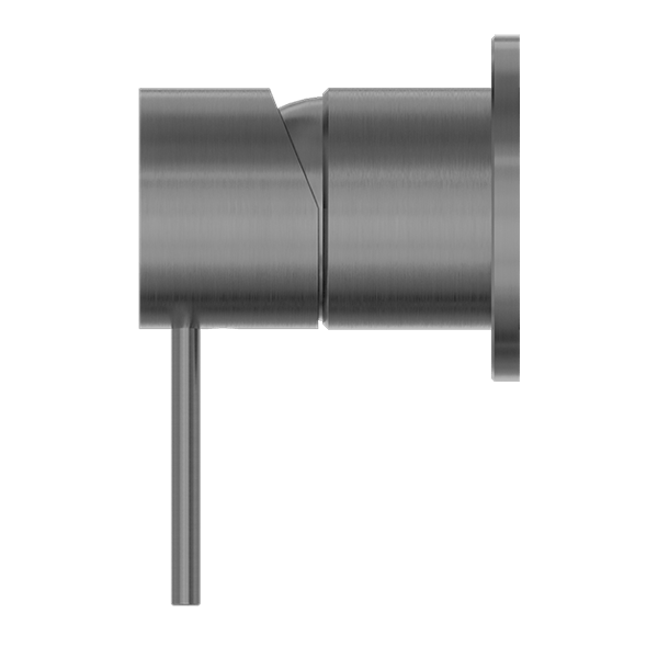 MECCA VALVE KIT SINGLE HANDLE SHOWER VALVE BODY REPLACEMENT SINGLE FUNCTION ROUGH-IN VALVE WITH 60MM PLATE GUN METAL (NR221911hGM)