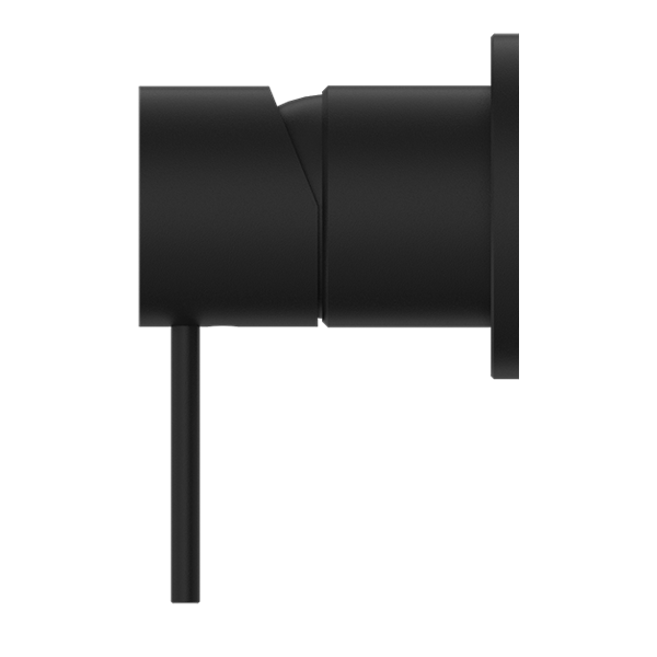 MECCA VALVE KIT SINGLE HANDLE SHOWER VALVE BODY REPLACEMENT SINGLE FUNCTION ROUGH-IN VALVE WITH 60MM PLATE MATTE BLACK (NR221911hMB)