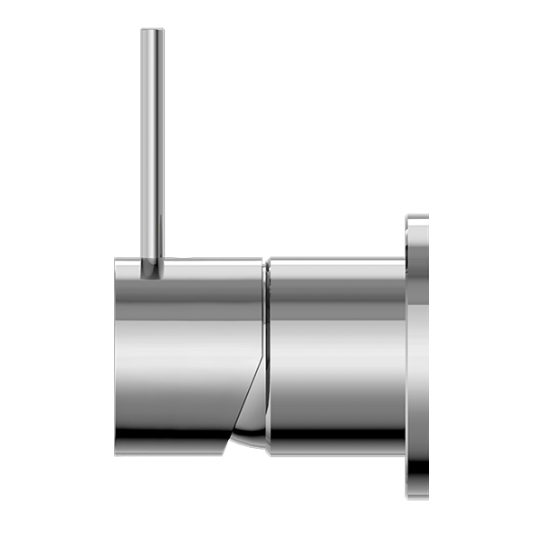 MECCA SHOWER MIXER VALVE KIT SINGLE HANDLE SHOWER VALVE BODY REPLACEMENT WITH 60MM PLATE HANDLE UP CHROME (NR221911jCH)