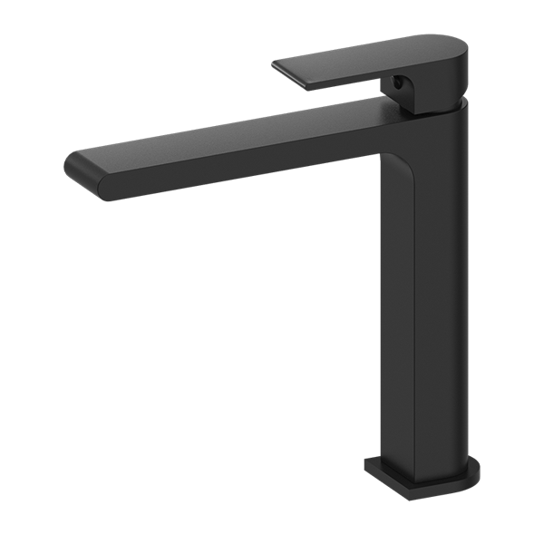 BIANCA MID TALL BASIN MIXER MATTE BLACK (NR321501dMB)