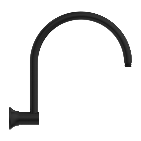 YORK SHOWER ARM MATTE BLACK (NR508MB)