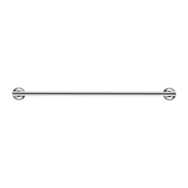 YORK SINGLE TOWEL RAIL 600MM CHROME (NR6924CH)