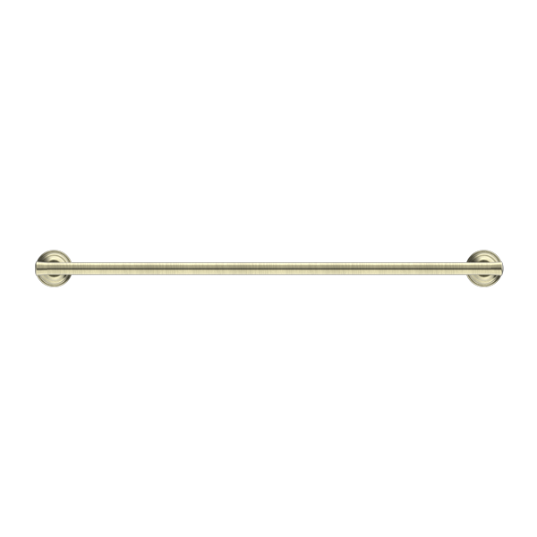 YORK DOUBLE TOWEL RAIL 600MM AGED BRASS (NR6924dAB)