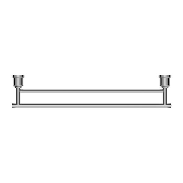 YORK DOUBLE TOWEL RAIL 600MM CHROME (NR6924dCH)