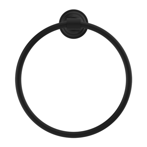 YORK TOWEL RING MATTE BLACK (NR6980MB)