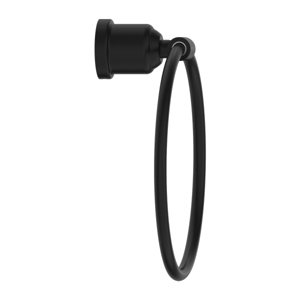 YORK TOWEL RING MATTE BLACK (NR6980MB)
