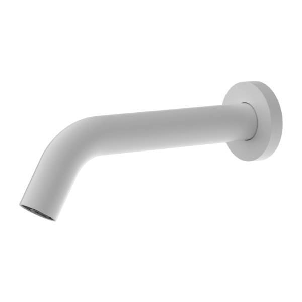 MECCA WALL MOUNT SENSOR AUTOMATIC TOUCHLESS BATHROOM FAUCETS MATTE WHITE (NR401MW)