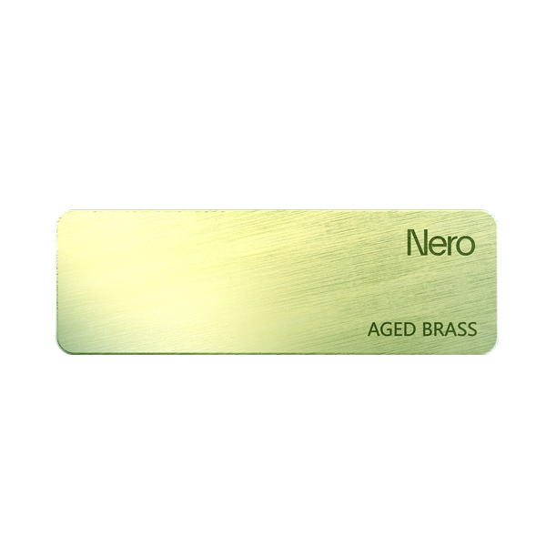 Aged Brass Colour Sample Plate (NR514234AB)