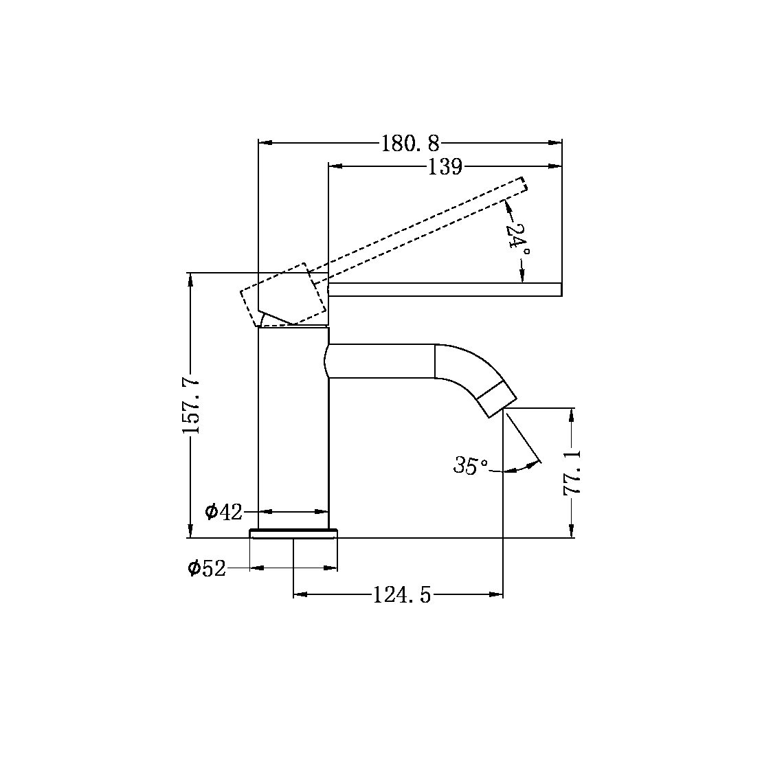 MECCA CARE BASIN MIXER CHROME (NR221901dCH)