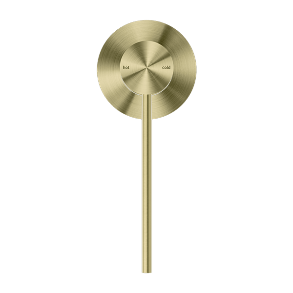 MECCA CARE SHOWER MIXER VALVE KIT SINGLE HANDLE SHOWER VALVE BODY REPLACEMENT SINGLE FUNCTION ROUGH-IN VALVE BRUSHED GOLD (NR221911xBG)