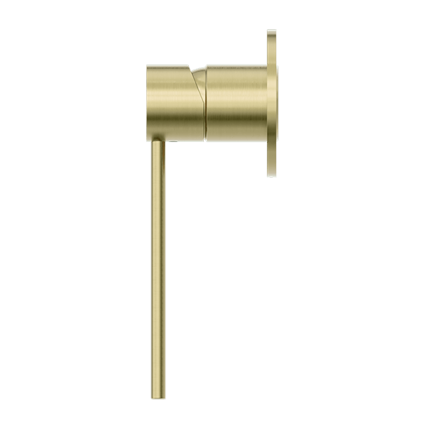 MECCA CARE SHOWER MIXER VALVE KIT SINGLE HANDLE SHOWER VALVE BODY REPLACEMENT SINGLE FUNCTION ROUGH-IN VALVE BRUSHED GOLD (NR221911xBG)