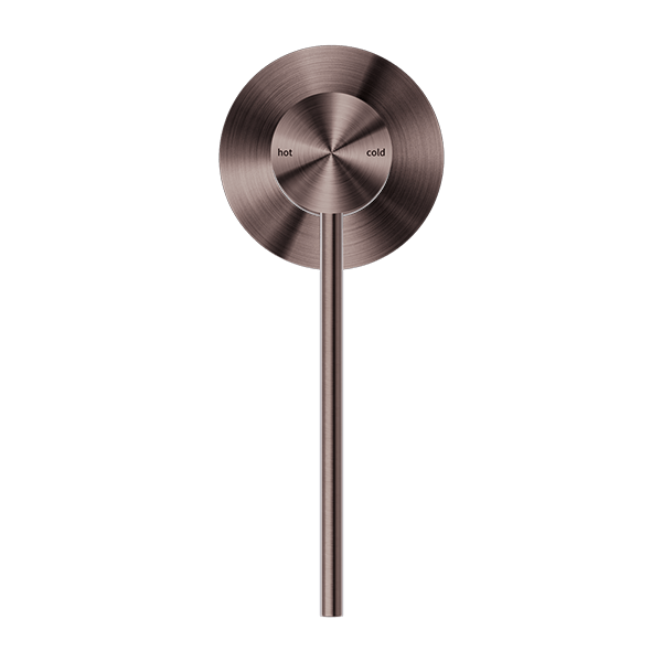 MECCA CARE SHOWER MIXER VALVE KIT SINGLE HANDLE SHOWER VALVE BODY REPLACEMENT SINGLE FUNCTION ROUGH-IN VALVE BRUSHED BRONZE (NR221911xBZ)