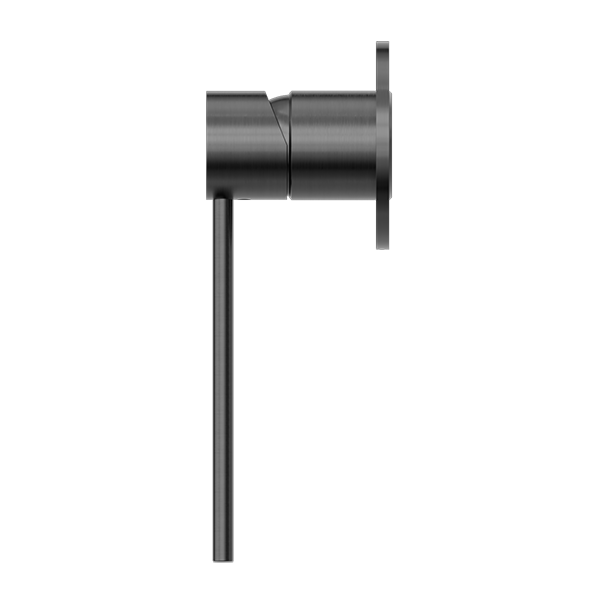 MECCA CARE SHOWER MIXER VALVE KIT SINGLE HANDLE SHOWER VALVE BODY REPLACEMENT SINGLE FUNCTION ROUGH-IN VALVE GUN METAL (NR221911xGM)