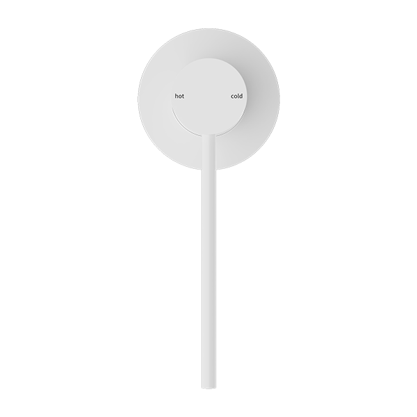 MECCA CARE SHOWER MIXER VALVE KIT SINGLE HANDLE SHOWER VALVE BODY REPLACEMENT SINGLE FUNCTION ROUGH-IN VALVE MATTE WHITE (NR221911xMW)