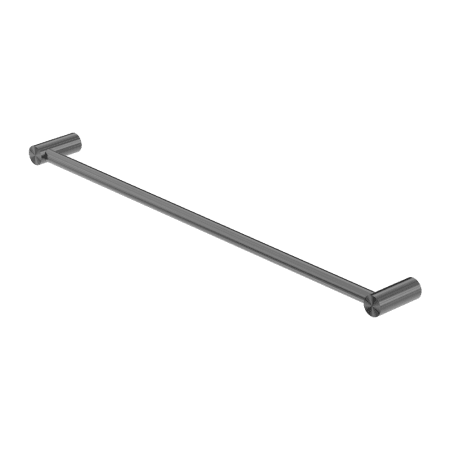 NEW MECCA SINGLE TOWEL RAIL 600MM GUN METAL (NR2324GM)