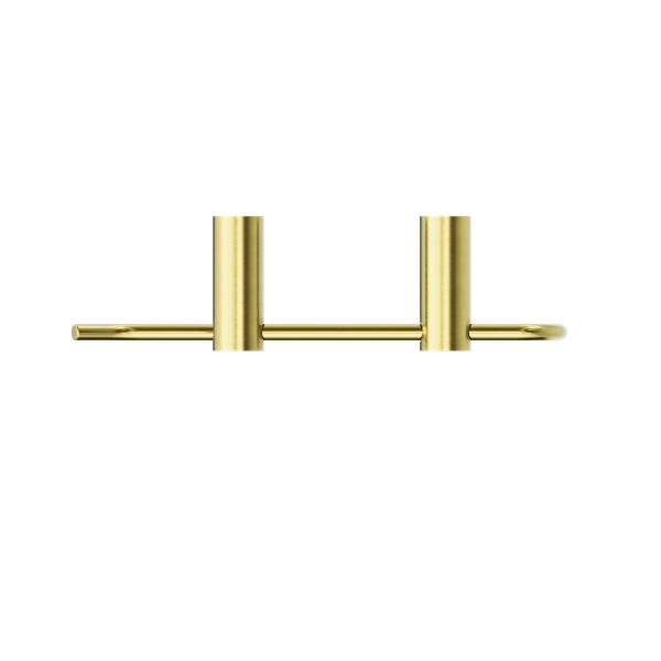 NEW MECCA HAND TOWEL RAIL BRUSHED GOLD (NR2380BG)