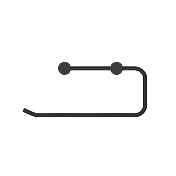 NEW MECCA HAND TOWEL RAIL MATTE BLACK (NR2380MB)