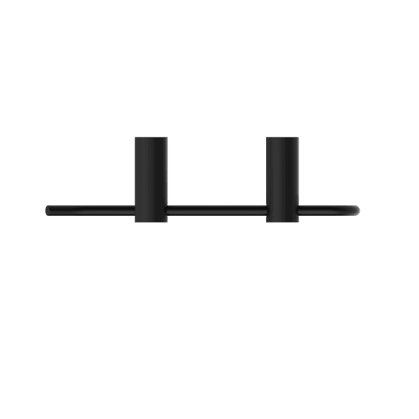 NEW MECCA HAND TOWEL RAIL MATTE BLACK (NR2380MB)