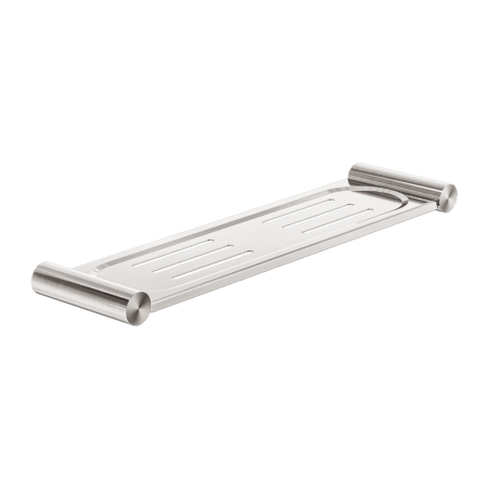 NEW MECCA METAL SHOWER SHELF BRUSHED NICKEL (NR2387aBN)