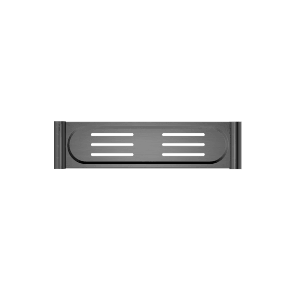 NEW MECCA METAL SHOWER SHELF GUN METAL (NR2387aGM)