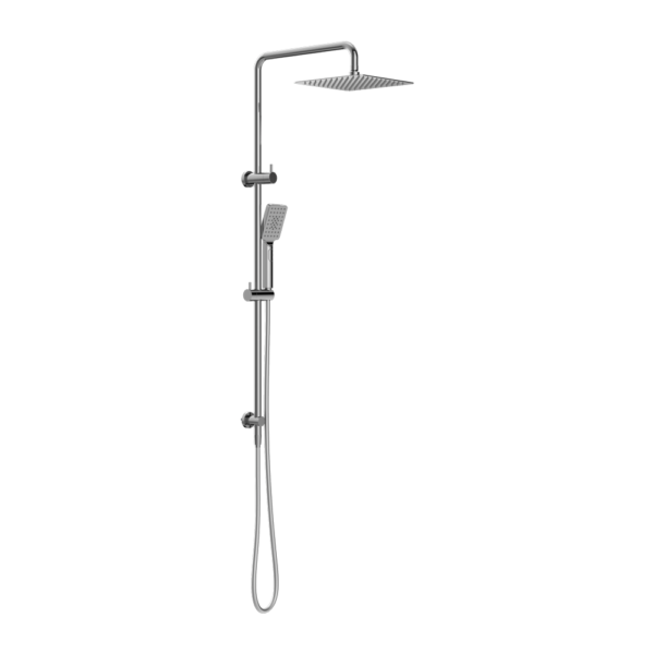 SQUARE PROJECT TWIN SHOWER CHROME (NR232105ECH)