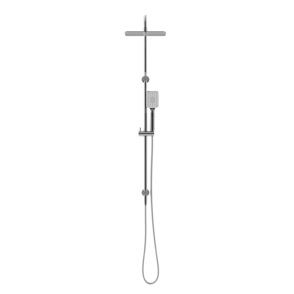 SQUARE PROJECT TWIN SHOWER CHROME (NR232105ECH)