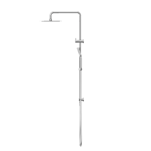 SQUARE PROJECT TWIN SHOWER CHROME (NR232105ECH)