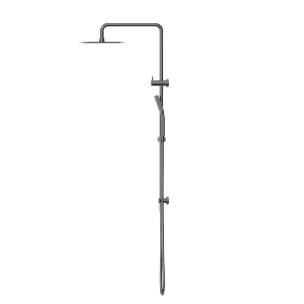 SQUARE PROJECT TWIN SHOWER GUN METAL (NR232105EGM)
