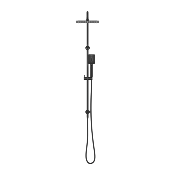 SQUARE PROJECT TWIN SHOWER MATTE BLACK (NR232105EMB)
