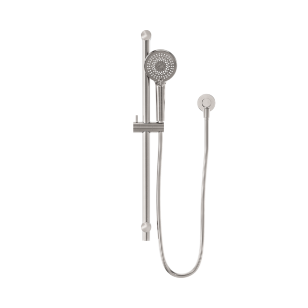 ROUND METAL PROJECT RAIL SHOWER BRUSHED NICKEL (NR318BN)