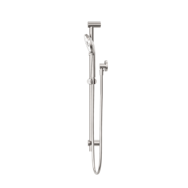 ROUND METAL PROJECT RAIL SHOWER BRUSHED NICKEL (NR318BN)