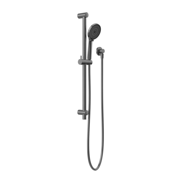 ROUND METAL PROJECT RAIL SHOWER GUN METAL (NR318GM)